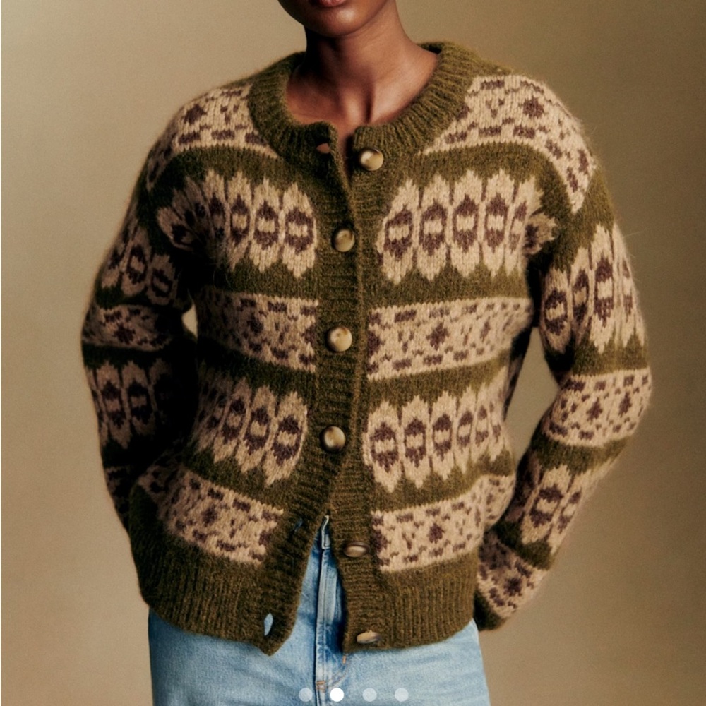 Sezane Thomas Cardigan size XS NWT